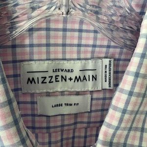 Leeward Mizzenmast + Main Mens Button down Shirt